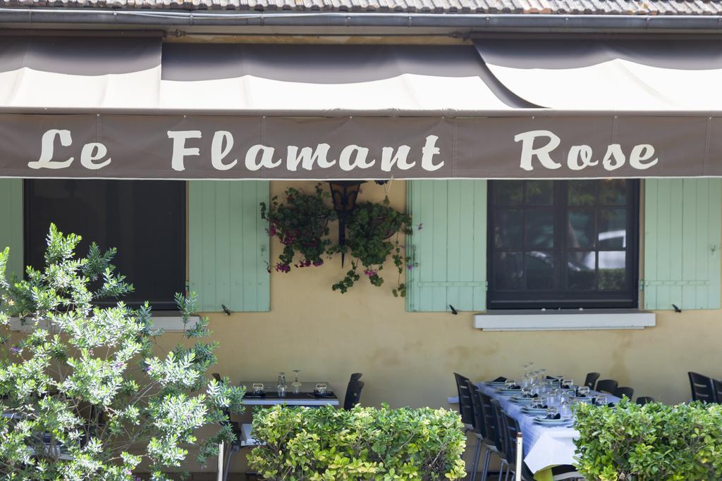 Logis Hotel Restaurant Le Flamant Rose Camargue Albaron Екстер'єр фото
