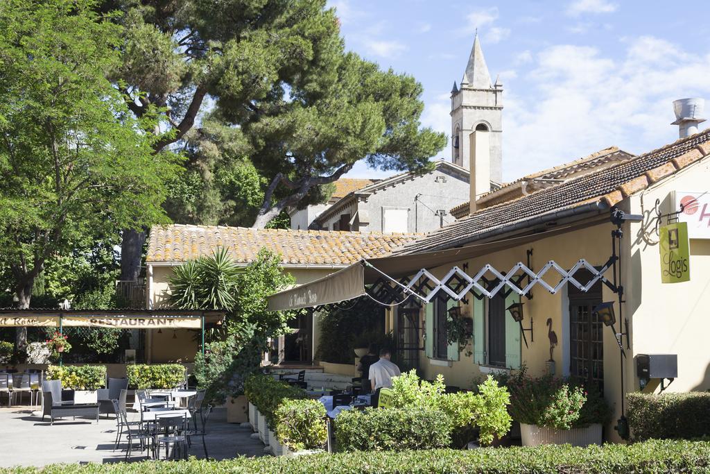 Logis Hotel Restaurant Le Flamant Rose Camargue Albaron Екстер'єр фото