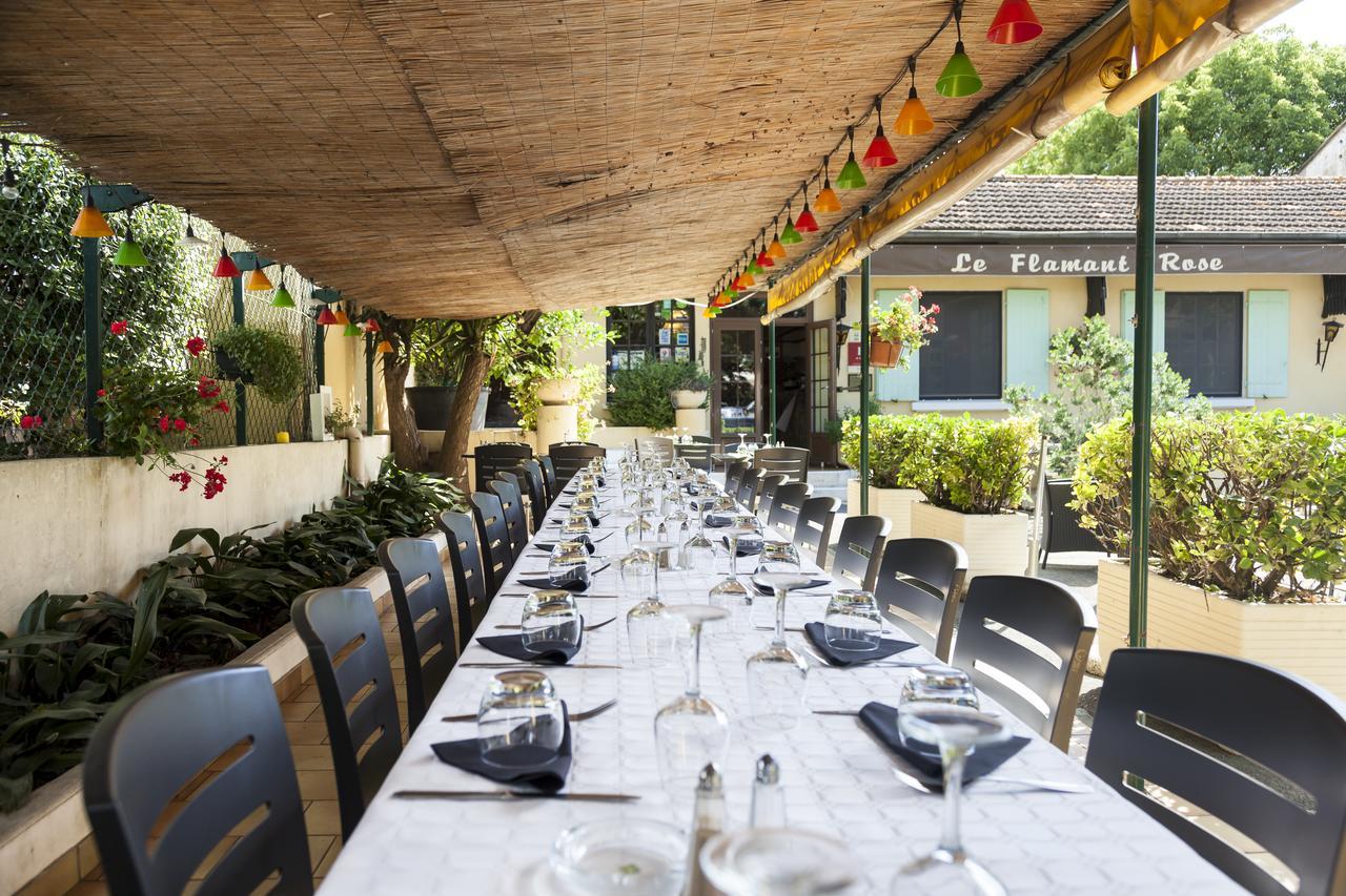 Logis Hotel Restaurant Le Flamant Rose Camargue Albaron Екстер'єр фото